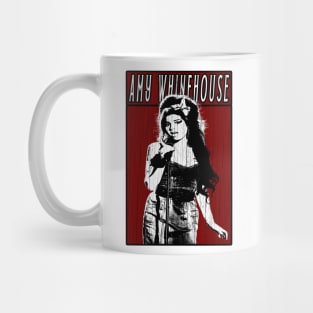 Vintage Retro Amy Whinehouse Mug